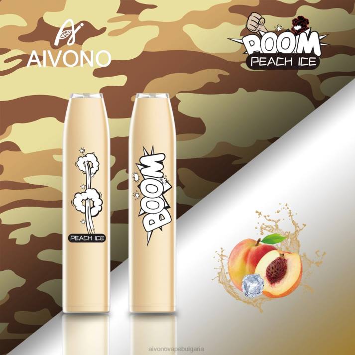 Aivono AIM BOOM 600 прасковен лед BF0L362 - Aivono Vape