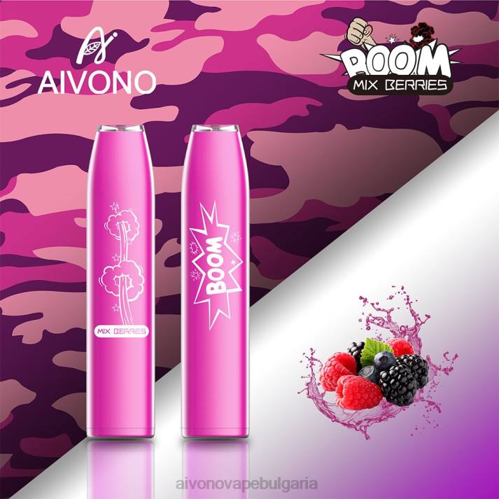 Aivono AIM BOOM 600 смесени горски плодове BF0L361 - Aivono Vape Review