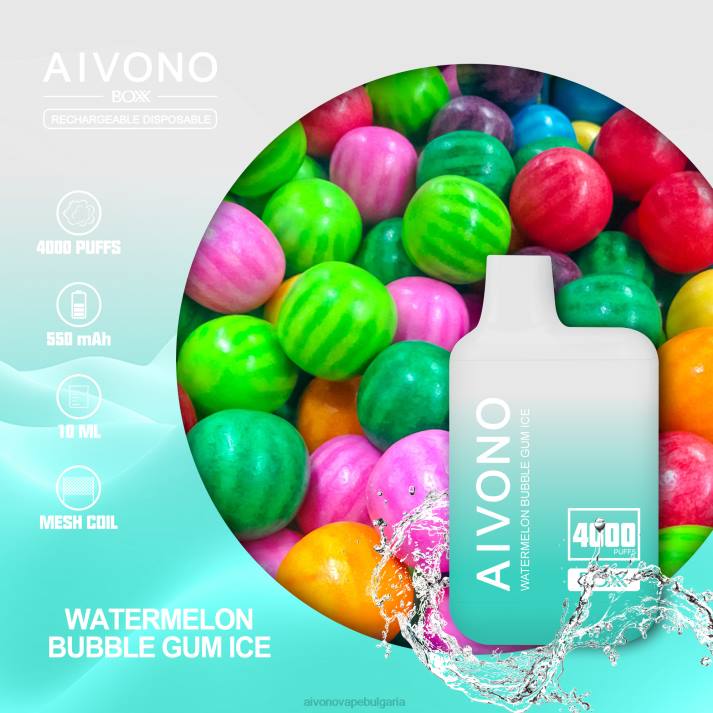 Aivono AIM BOXX 4000 лед от дъвка от диня BF0L227 - Aivono Vape Bulgaria
