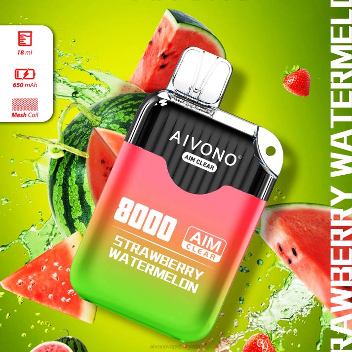 Aivono AIM CLEAR 8000 ягода диня BF0L208 - Aivono Bulgaria