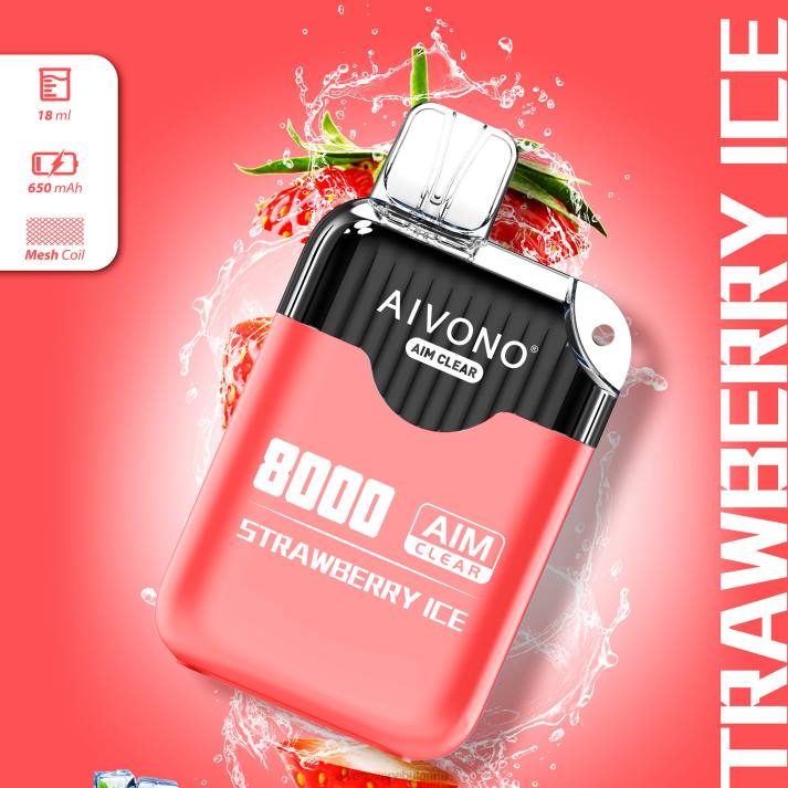 Aivono AIM CLEAR 8000 ягодов лед BF0L205 - Aivono Vape Review