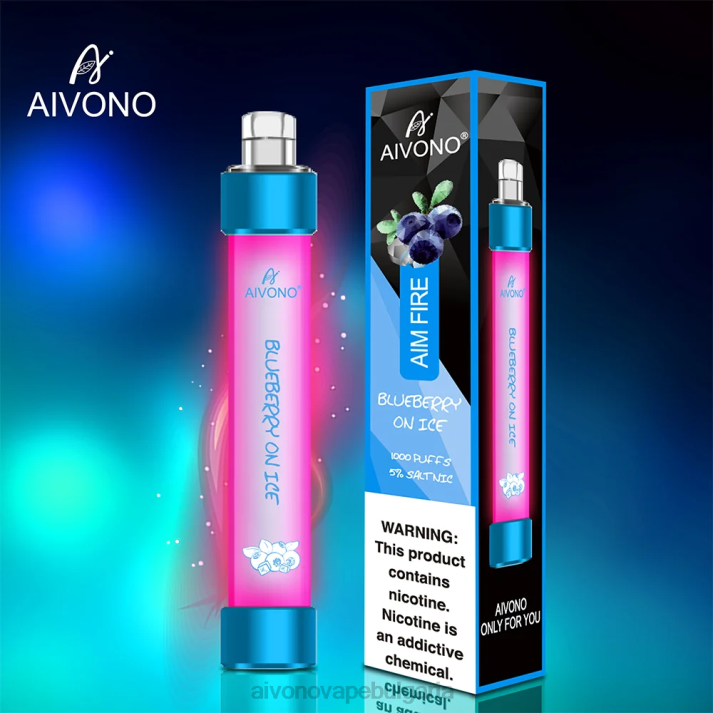 Aivono AIM FIRE 1000 боровинка върху лед BF0L326 - Aivono Vape