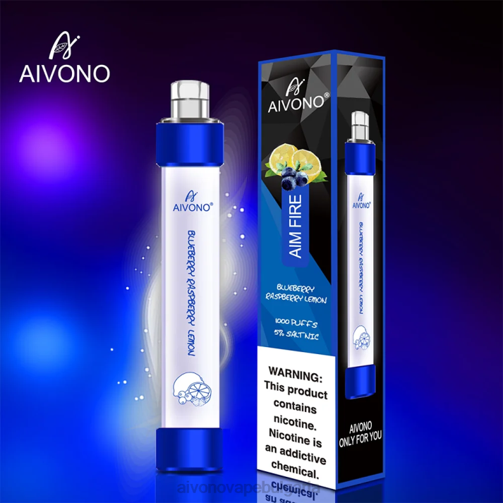 Aivono AIM FIRE 1000 боровинка малина лимон BF0L327 - Aivono Vape Bulgaria