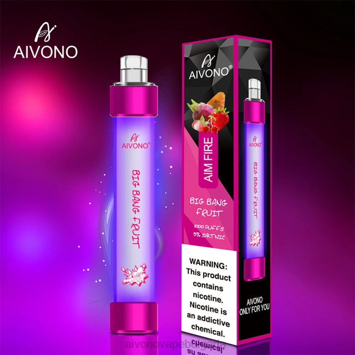 Aivono AIM FIRE 1000 голям взрив плод BF0L325 - Aivono Vape Review