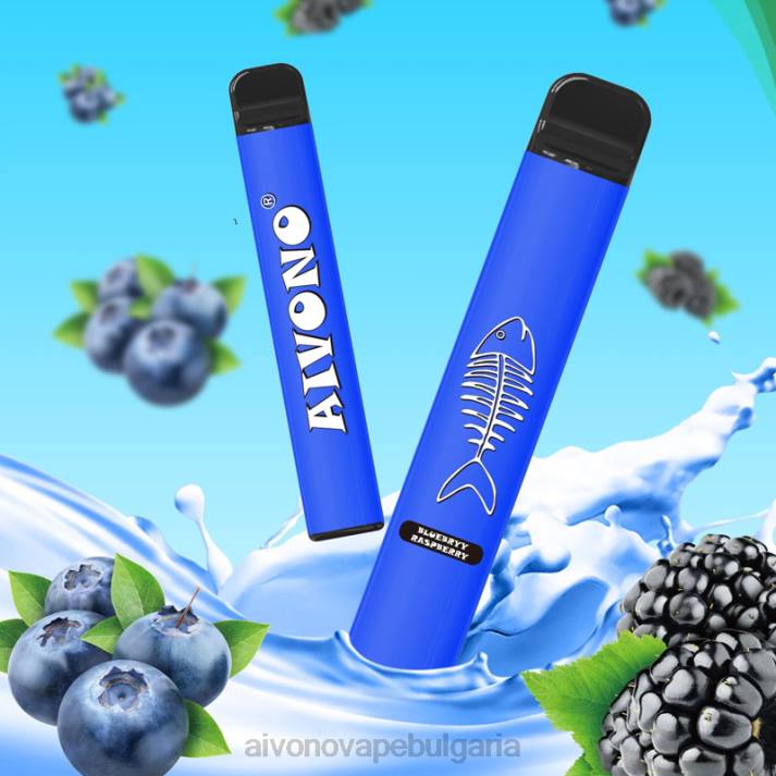 Aivono AIM FISHBONE 600 боровинка малина BF0L281 - Aivono Vape Review