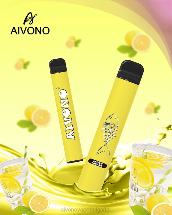 Aivono AIM FISHBONE 600 лимонов отряд BF0L287 - Aivono Vape Bulgaria