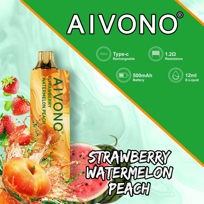 Aivono AIM GUN 7000 ягода диня праскова BF0L108 - Aivono Bulgaria