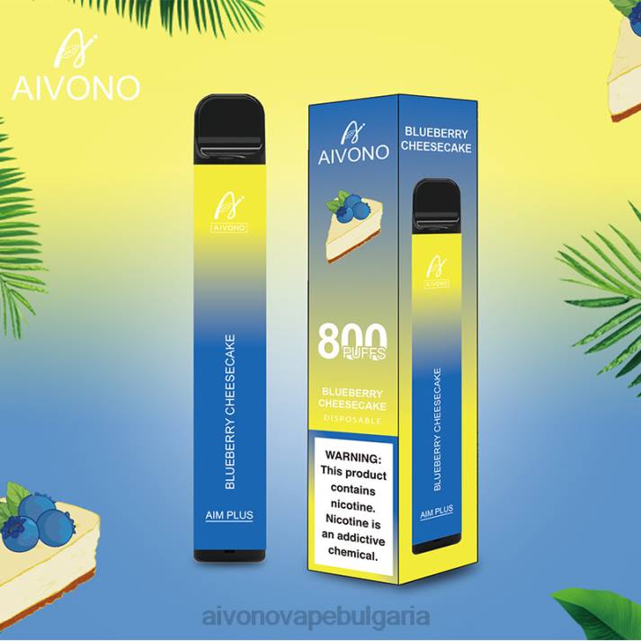 Aivono AIM PLUS 800 боровинков чийзкейк BF0L174 - Aivono Vape