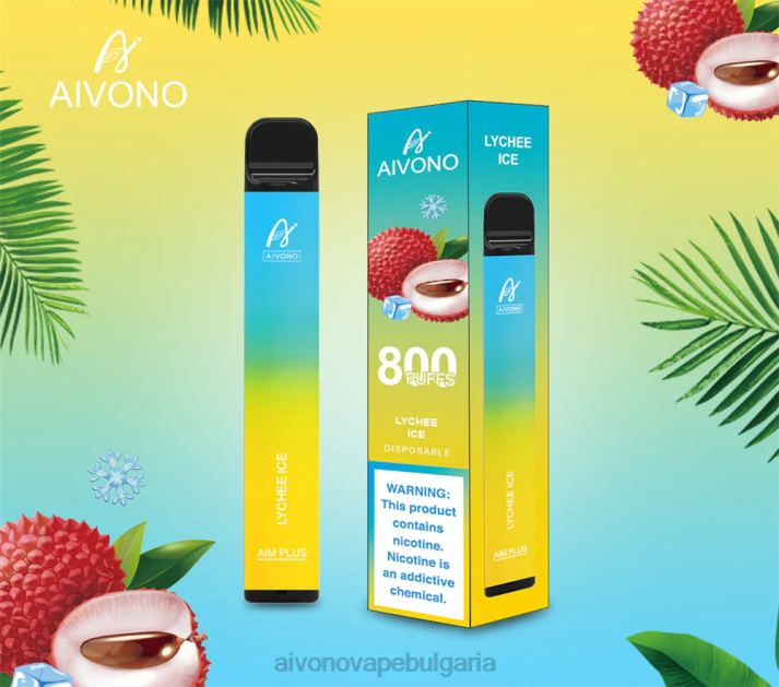 Aivono AIM PLUS 800 лед от личи BF0L182 - Aivono Vape