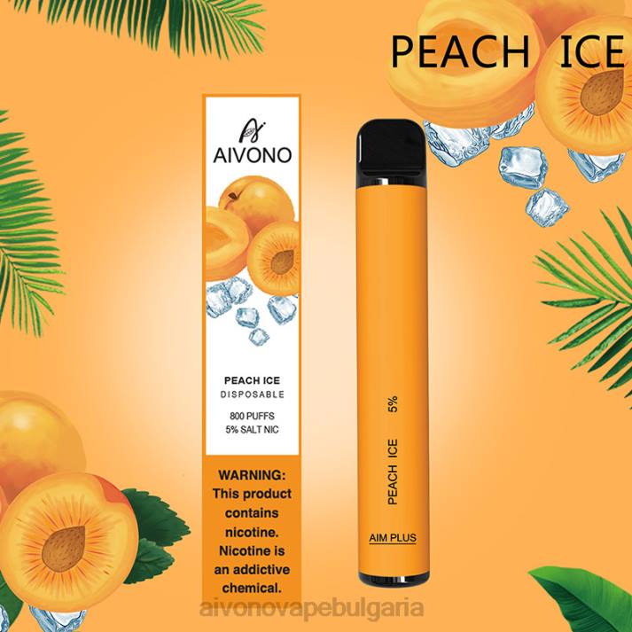 Aivono AIM PLUS 800 прасковен лед BF0L190 - Aivono Vape