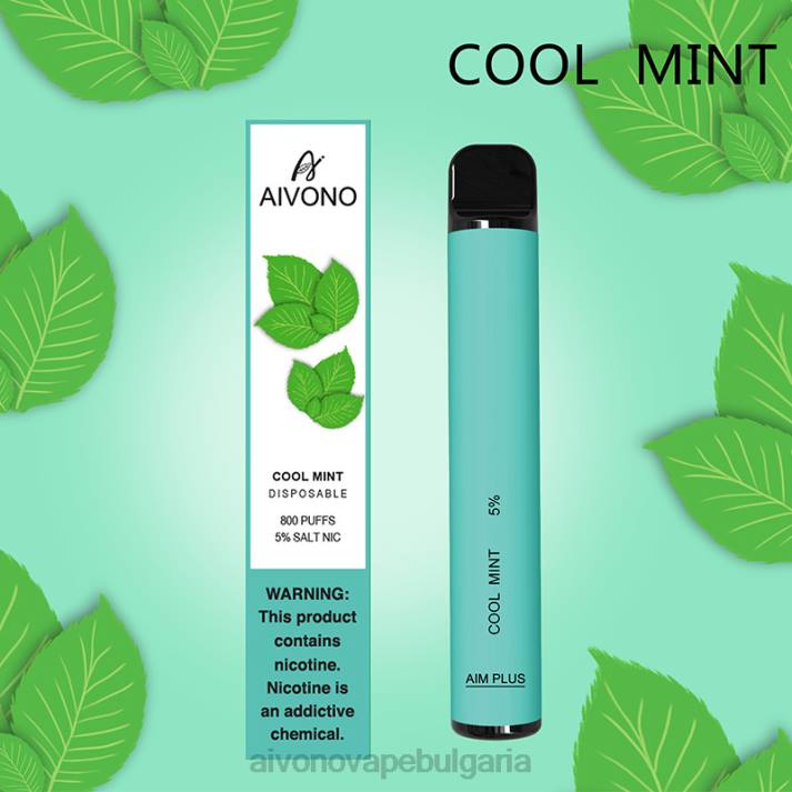 Aivono AIM PLUS 800 хладна мента BF0L177 - Aivono Vape Review