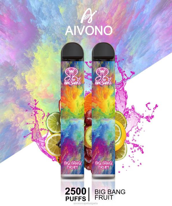 Aivono AIM SNAKE 2500 голям взрив плод BF0L322 - Aivono Vape