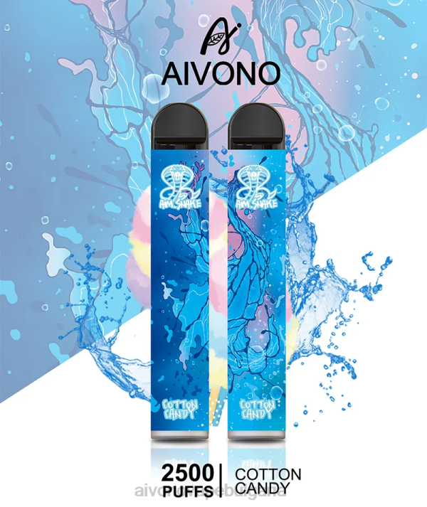 Aivono AIM SNAKE 2500 захарен памук BF0L303 - Aivono Vape Bulgaria