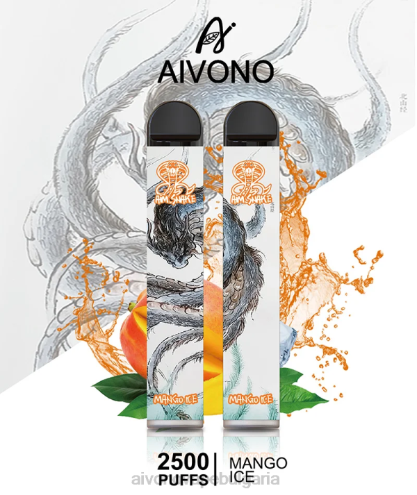 Aivono AIM SNAKE 2500 лед от манго BF0L313 - Aivono Vape Review