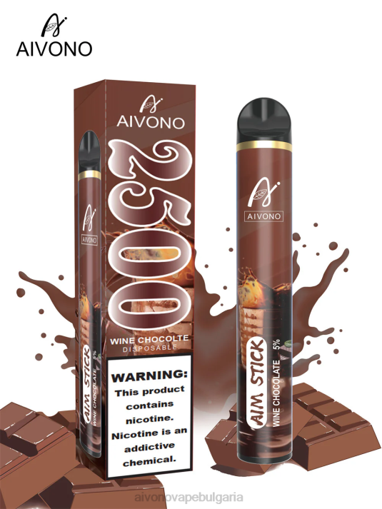 Aivono AIM STICK 2500 винен шоколад BF0L156 - Aivono Bulgaria