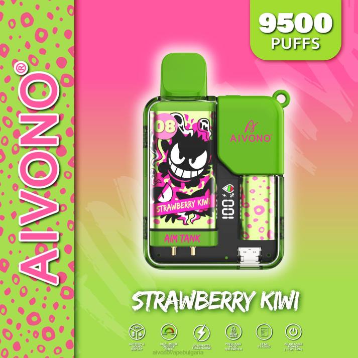 Aivono AIM TANK 9500 ягодово киви BF0L47 - Aivono Vape Bulgaria