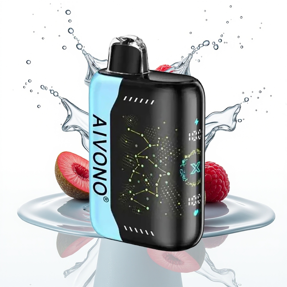 Aivono Aim Boom 25000 Синьо Малинов Лед 28мл 12ом