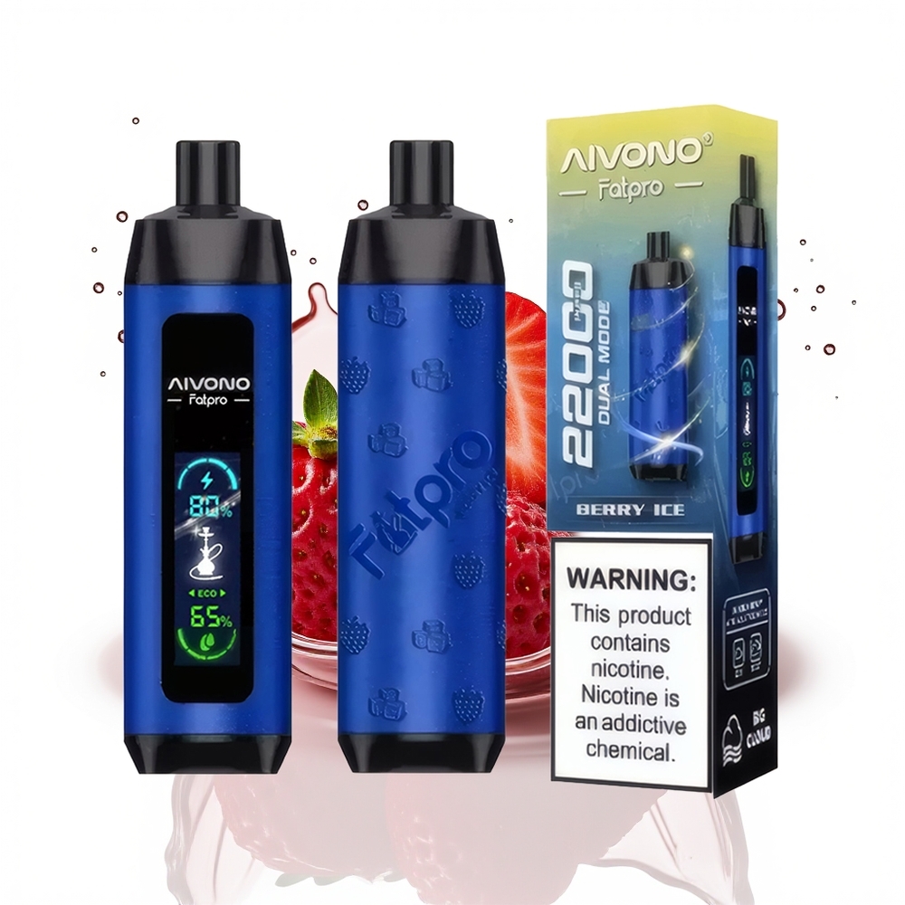 Aivono Aim Fatpro 22000 Ягодов Лед с 28мл и Двойни Режими