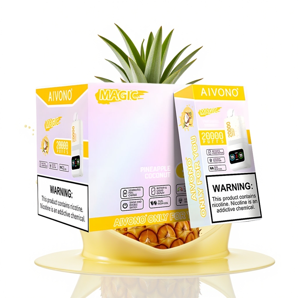 Aivono Aim Magic 20000 Ананас Кокос Двойна Мрежа LCD