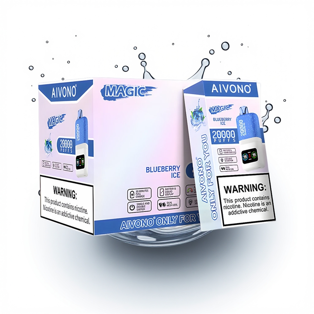 Aivono Aim Magic 20000 Боровинков Лед с Двойна Мрежа и Тип-C