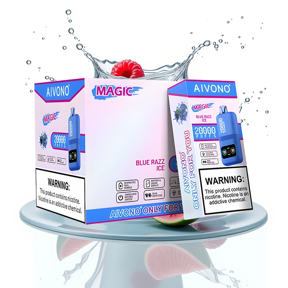 Aivono Aim Magic 20000 Синьо Малинов Лед Dual Mesh LCD