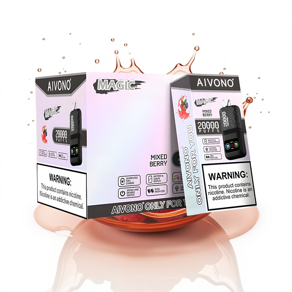 Aivono Aim Magic 20000 Смесени Ягоди Dual Mesh LCD