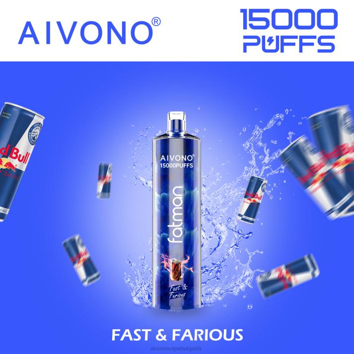 Aivono FATMAN 15 000 бързи и яростни BF0L18 - Aivono Vape