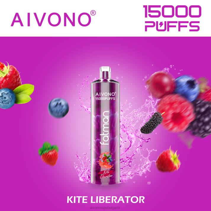 Aivono FATMAN 15 000 хвърчило освободител BF0L13 - Aivono Vape Review