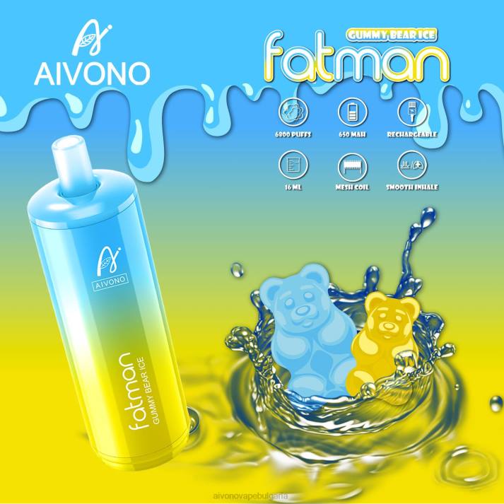 Aivono FATMAN 6800 гумен лед с мече BF0L32 - Aivono Bulgaria