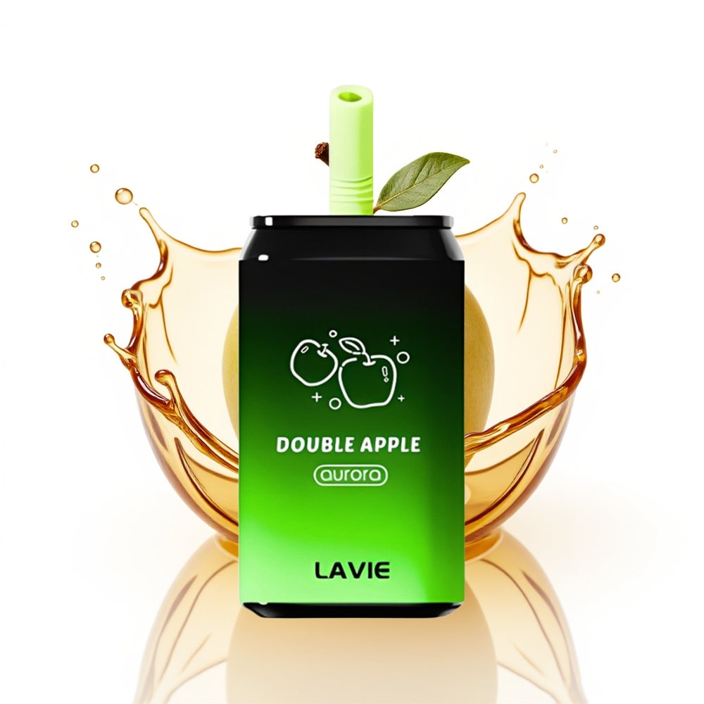 Lavie Aurora 11000 Двойна Ябълка 22ML 650mAh