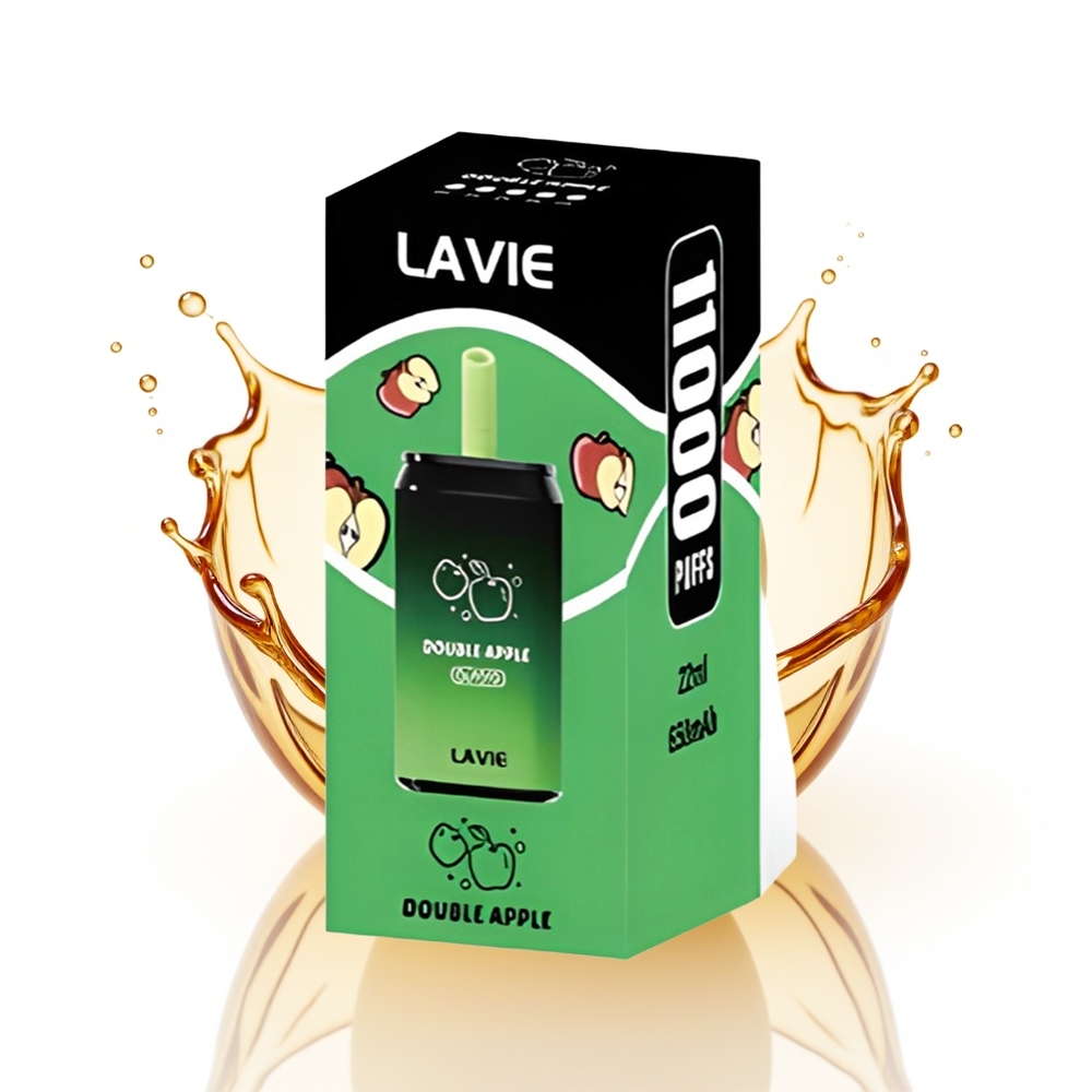 Lavie Aurora 11000 Двойна Ябълка 22ML 650mAh