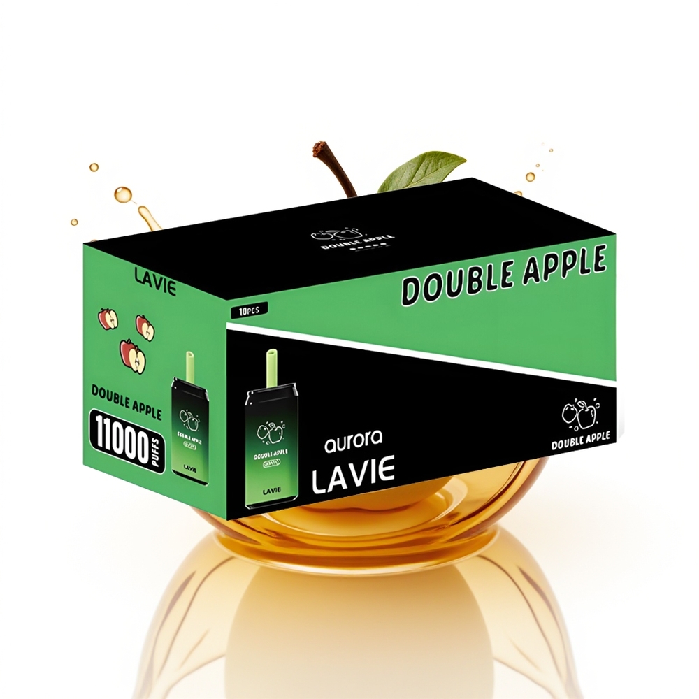 Lavie Aurora 11000 Двойна Ябълка 22ML 650mAh