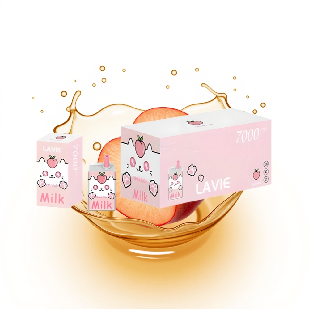 Lavie Milk 7000 Прасковов сок 16ML 600mAh