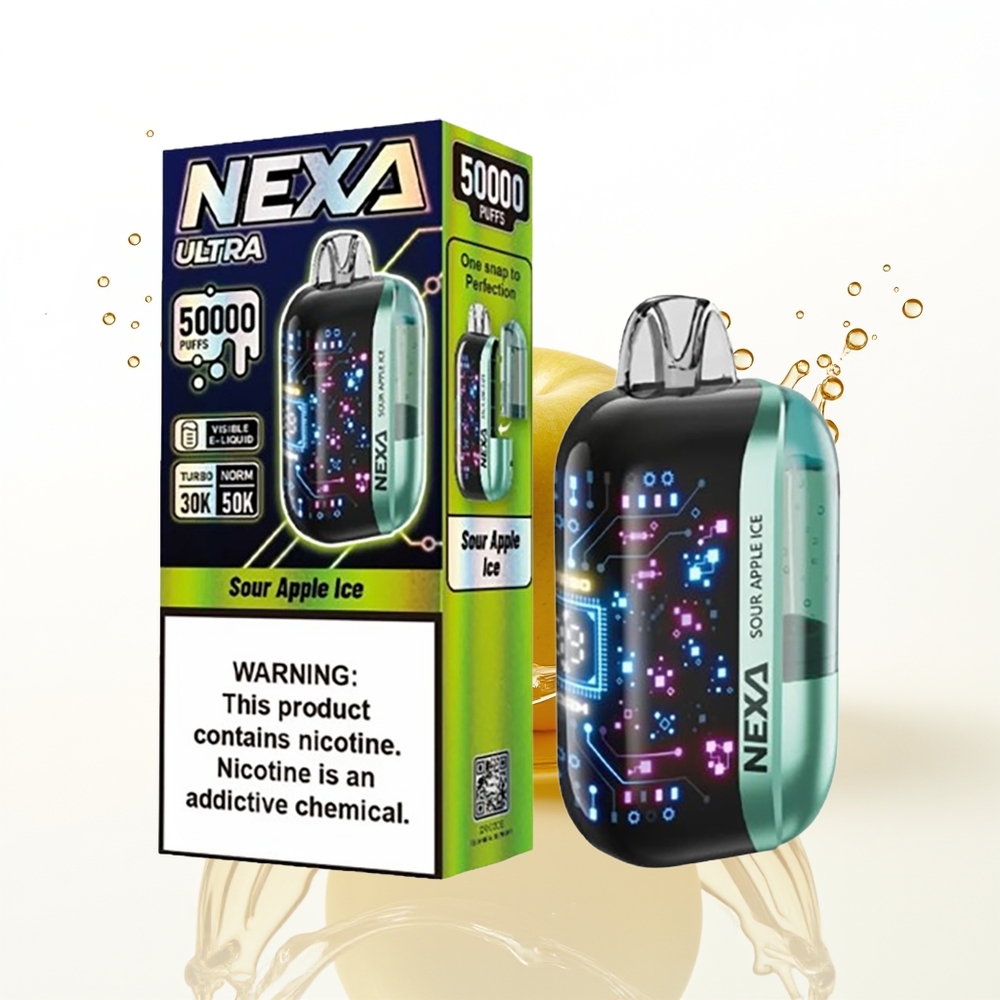 NEXA Ultra 50000 Кисел Ябълков Лед 20 мл 5