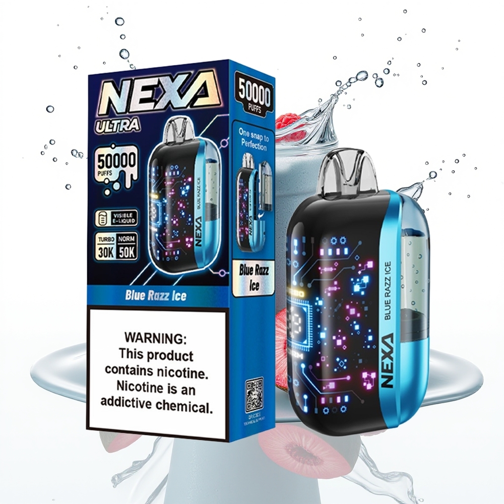 NEXA Ultra 50000 Синьо Малинов Лед 20мл 5