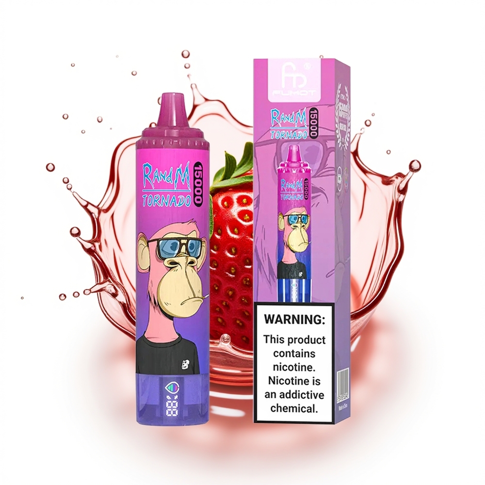 RandM Fumot Tornado 15000 Ягода Грозде с LCD и 25ml