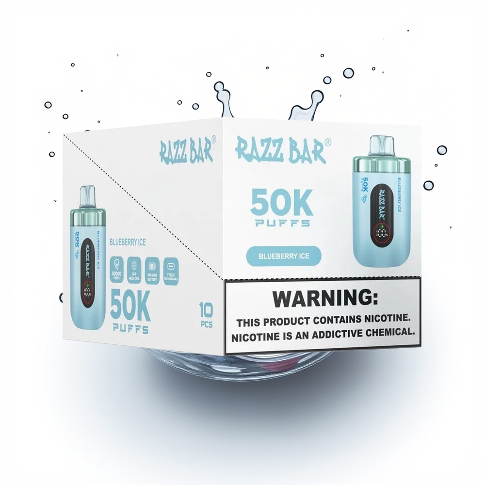 Razz Bar 50K Боровинков Лед 10 Ohm 2 Никотин