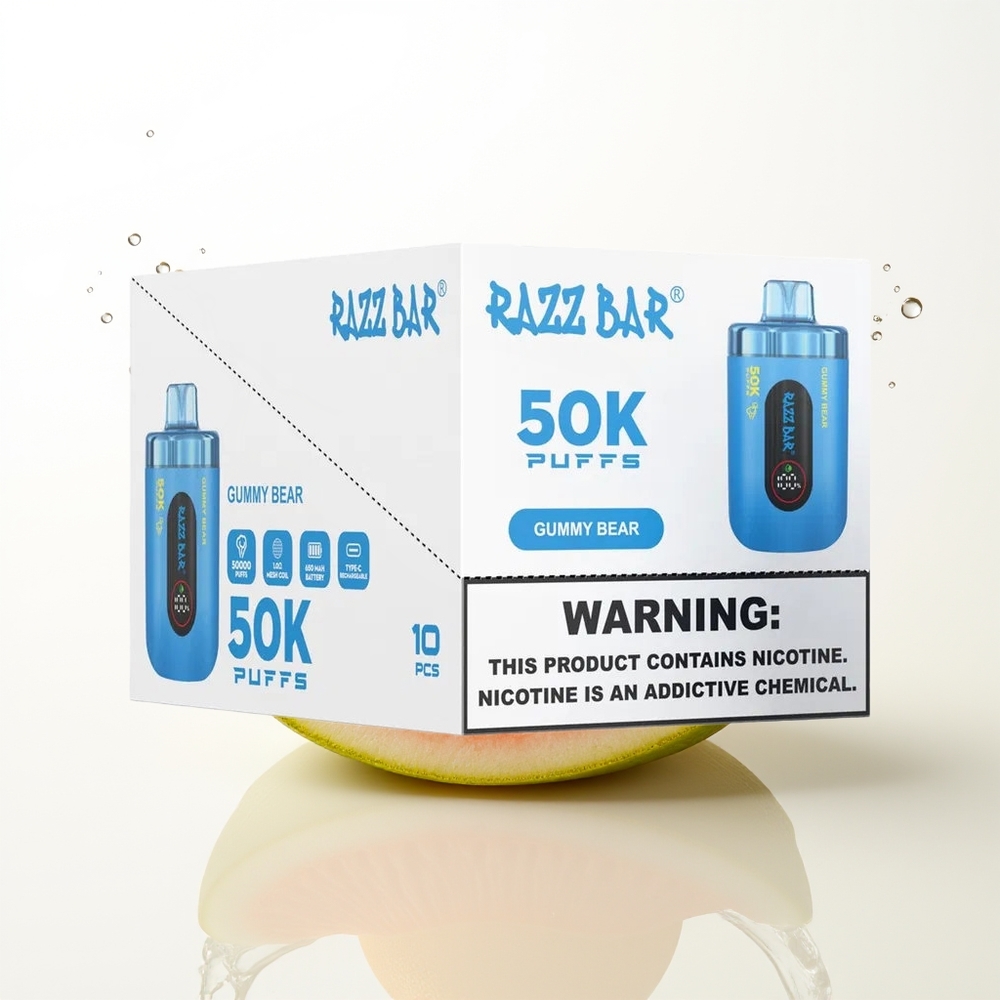 Razz Bar 50K Мечо Мехур 2 Никотин 10 Ом