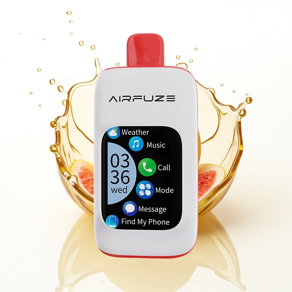 AirFuze Smart 30000 Кисел Лъскав Гумени с 5% Никотин и Type-C Зарядно