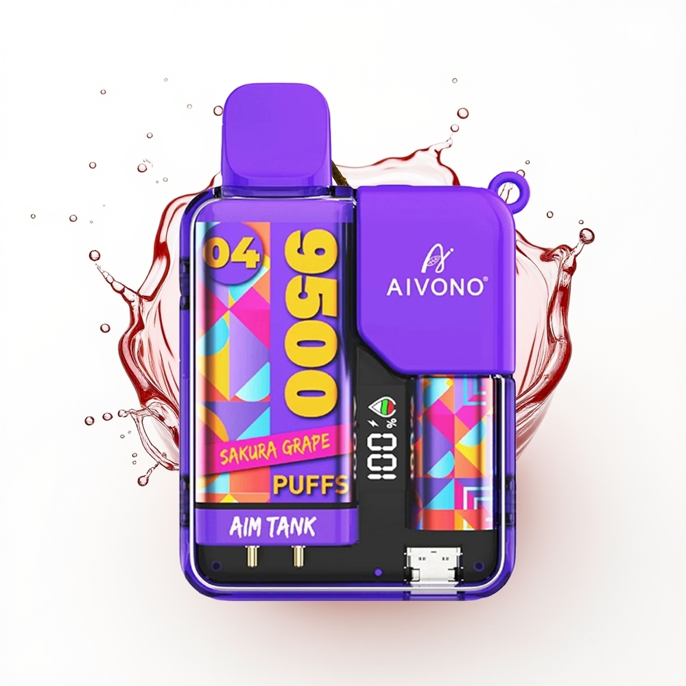 Aivono Aim Tank 9500 Сакура Грозде 18мл 650мАч