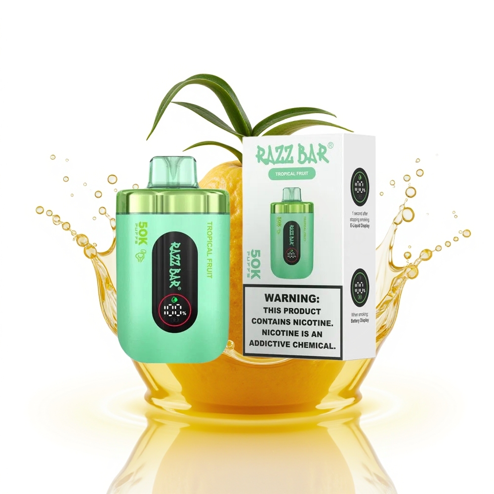 Razz Bar 50K Тропически Плод 1.0 Ohm Тип-C