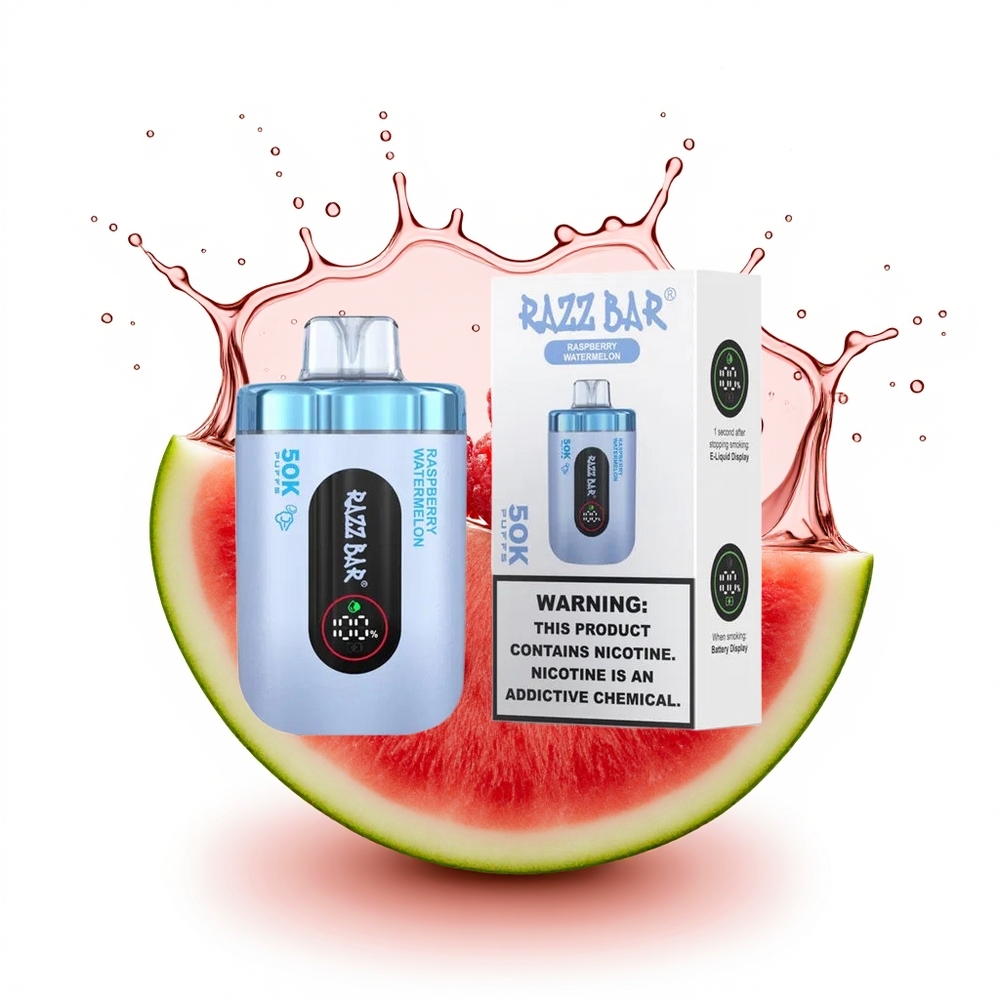 Razz Bar 50K Малинова Диня 1.0 Ohm Mesh Type-C