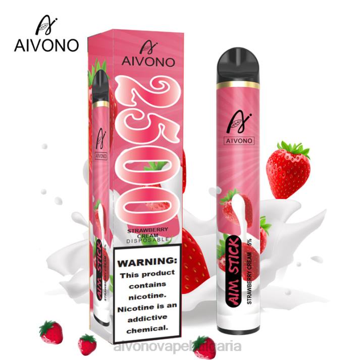 Aivono AIM STICK 2500 ягодов крем BF0L155 - Aivono Vape Bulgaria
