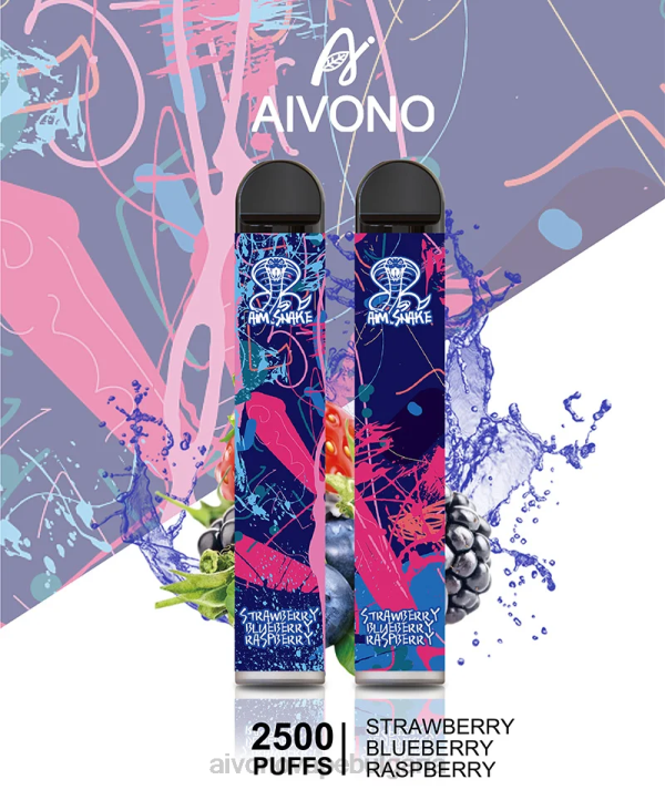 Aivono AIM SNAKE 2500 ягода боровинка малина BF0L318 - Aivono Vape